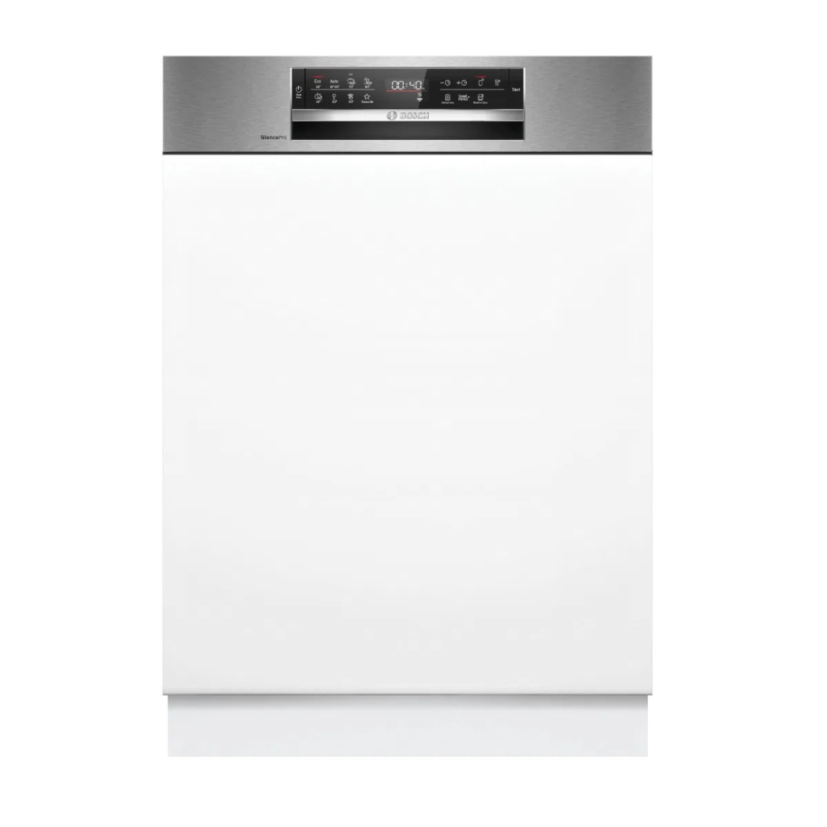 Bosch Serie 6 Teilintegrierter Geschirrspüler 60 cm Edelstahl SMI6ECS18E