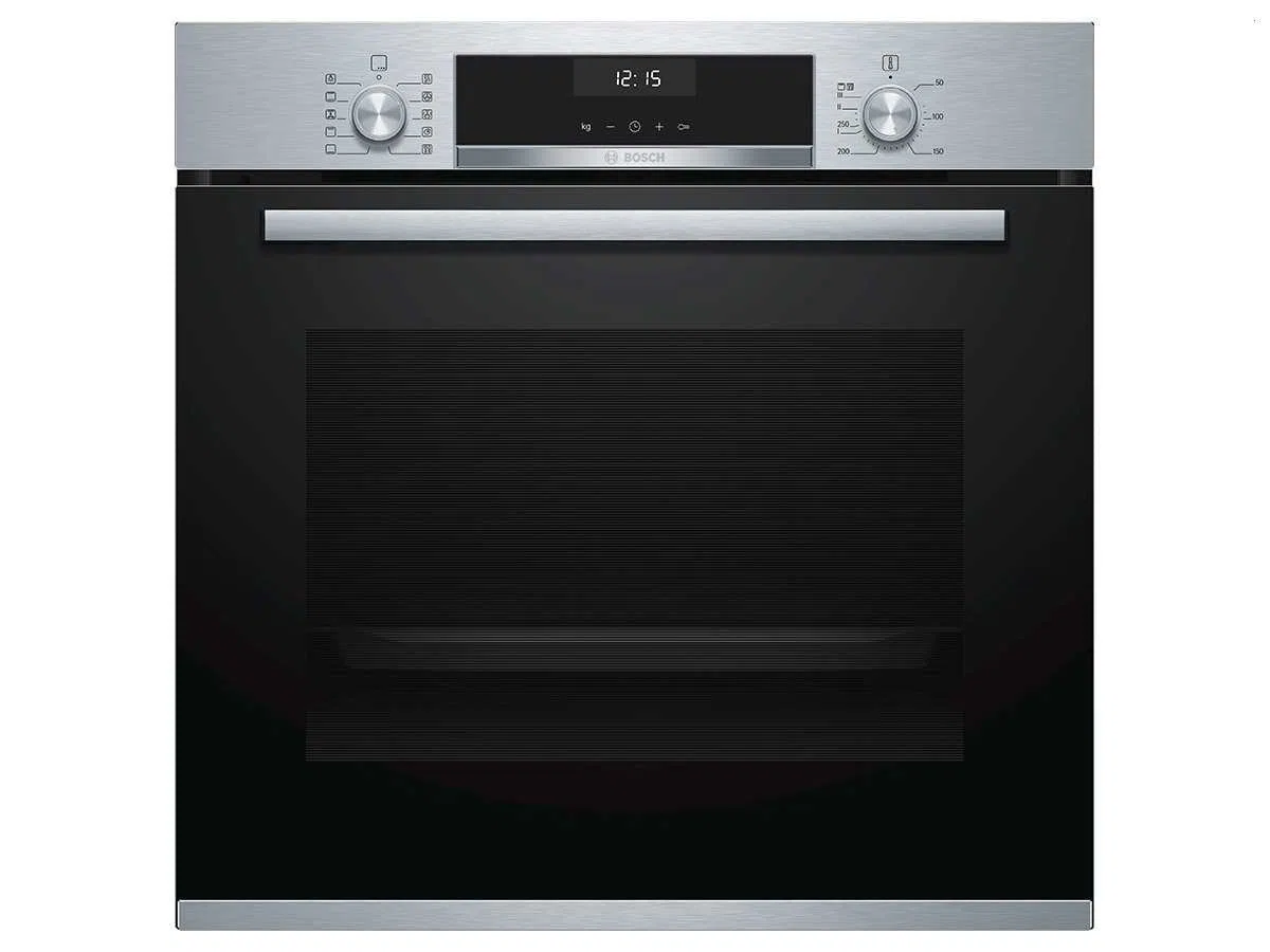 Bosch HBD631CS60 Backofen-Glaskeramik-Kochfeld-Kombination (autark), 59,4 cm breit, EcoClean Direct Reinigungshilfe,AutoPilot 10 10 Automatikprogramme,Bräterzone für großes Kochgeschirr