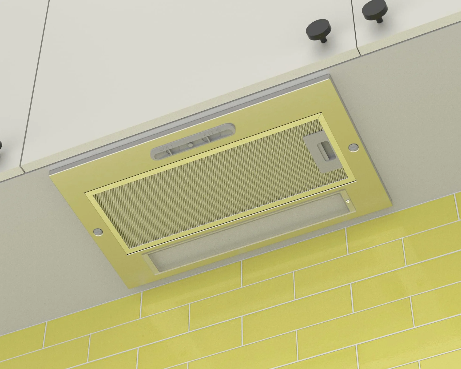 CATA G 45 X Dunstabzugshaube Schiebepanel 2 Absaugstufen E14 LEDBeleuchtung Extra Geräuscharmer Motor Ausführung in Edelstahl Energieklasse E 56 cm