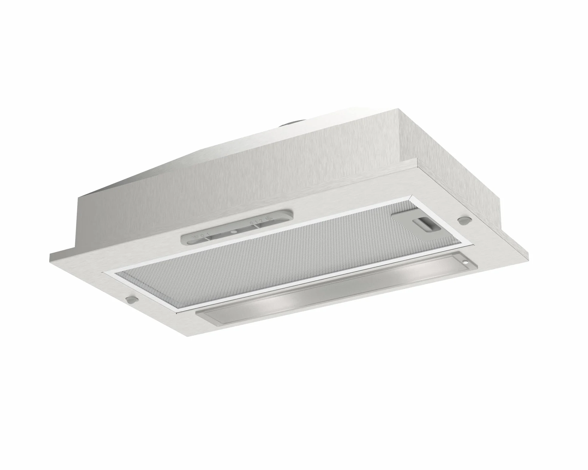 CATA G 45 X Dunstabzugshaube Schiebepanel 2 Absaugstufen E14 LEDBeleuchtung Extra Geräuscharmer Motor Ausführung in Edelstahl Energieklasse E 56 cm