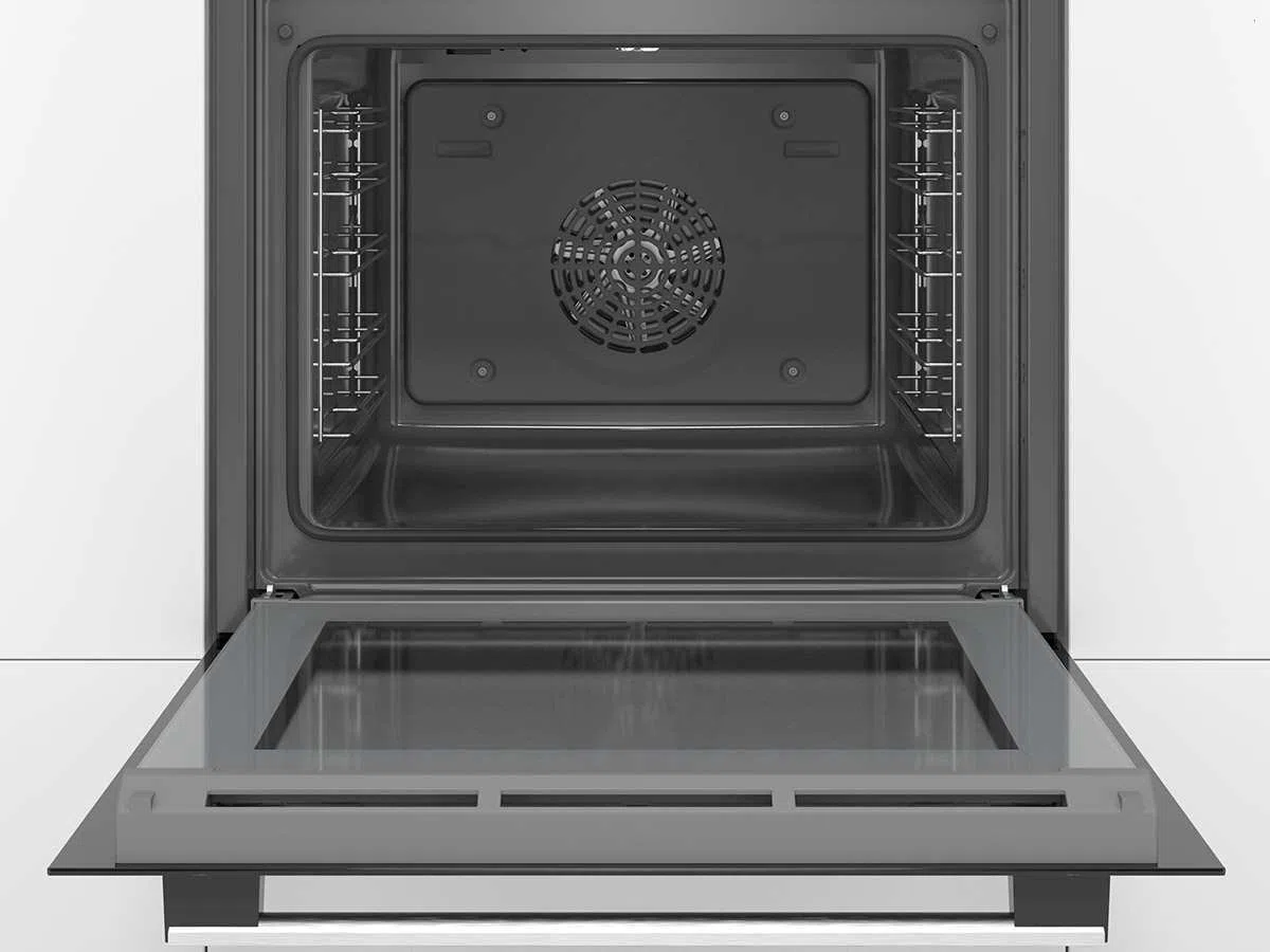 Bosch HBD631CS60 Backofen-Glaskeramik-Kochfeld-Kombination (autark), 59,4 cm breit, EcoClean Direct Reinigungshilfe,AutoPilot 10 10 Automatikprogramme,Bräterzone für großes Kochgeschirr
