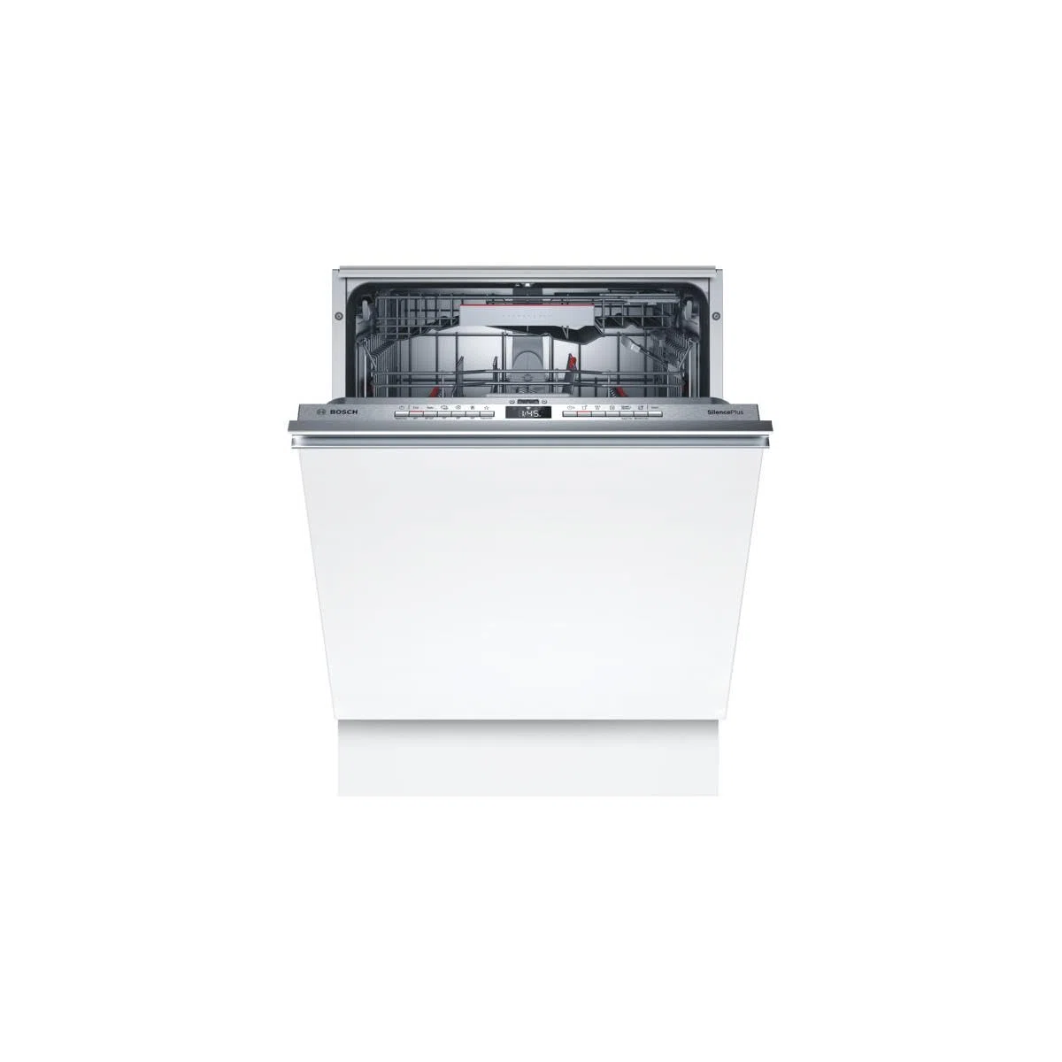 Bosch SMV4HDX52E Serie 4 Smarter Geschirrspüler vollintegriert, 60 cm breit, Besteckkorb, Dritter Korb, Made in Germany, Silence Programm besonders leise, Extra Trocknen auf Knopfdruck