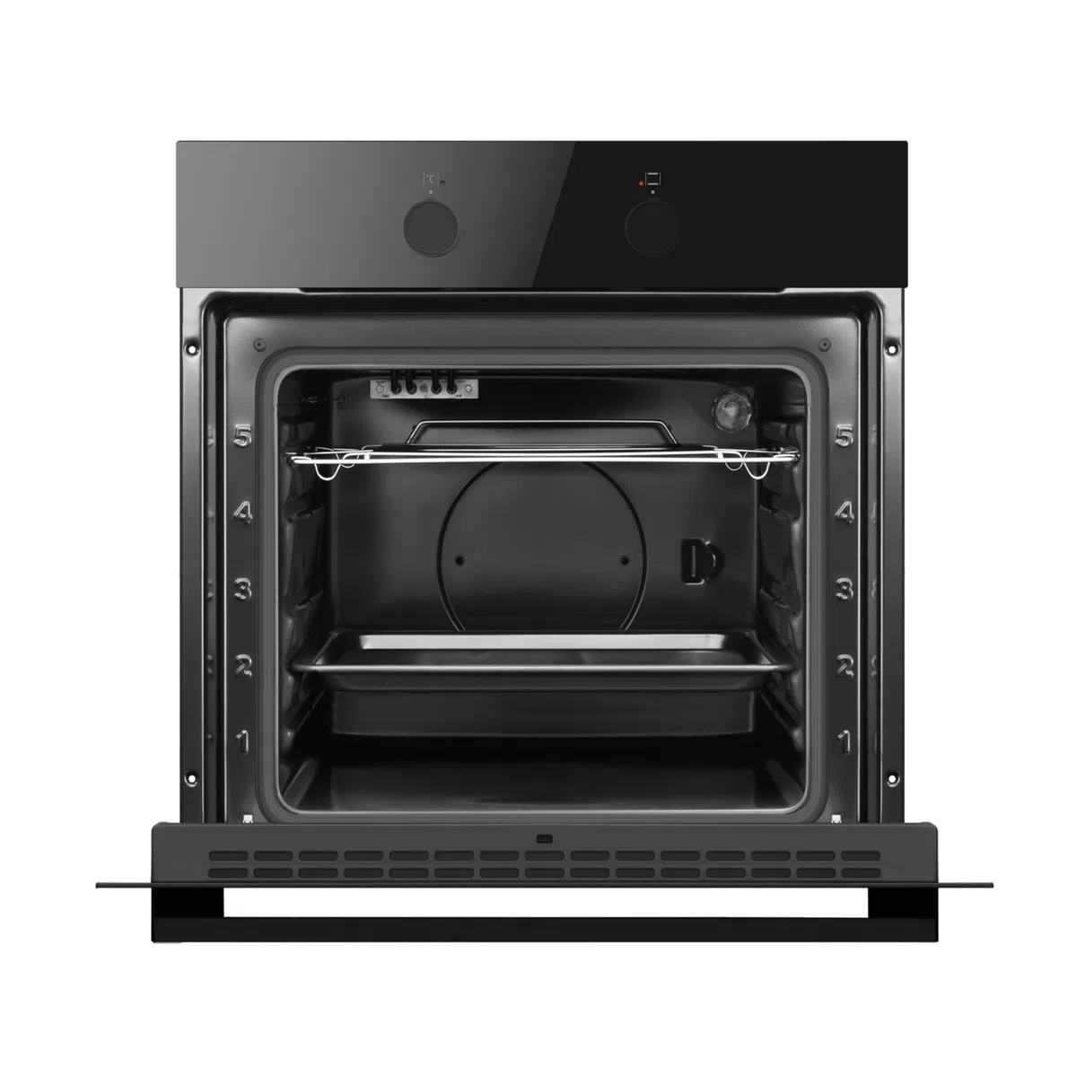 Amica Einbaubackofen 68 L 59,5x59,5x57,5 cm Steam Clean ABE 94110 S