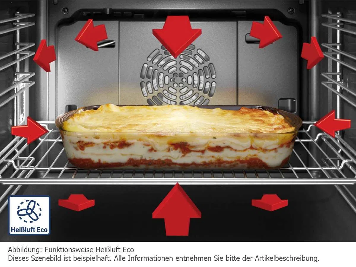 Bosch HBD631CS60 Backofen-Glaskeramik-Kochfeld-Kombination (autark), 59,4 cm breit, EcoClean Direct Reinigungshilfe,AutoPilot 10 10 Automatikprogramme,Bräterzone für großes Kochgeschirr