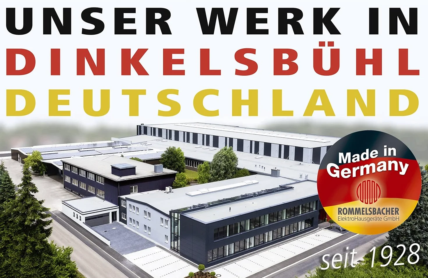 ROMMELSBACHER Domino Einbaukochfeld EBS 3074/E - Made in Germany, 2 Gussheizplatten, leistungsgesteuert über 7-Takt-Schalter, Überhitzungsschutz, 3000 Watt, Einbaumaße 27,0 x 50,0 x 6,2 cm, Edelstahl