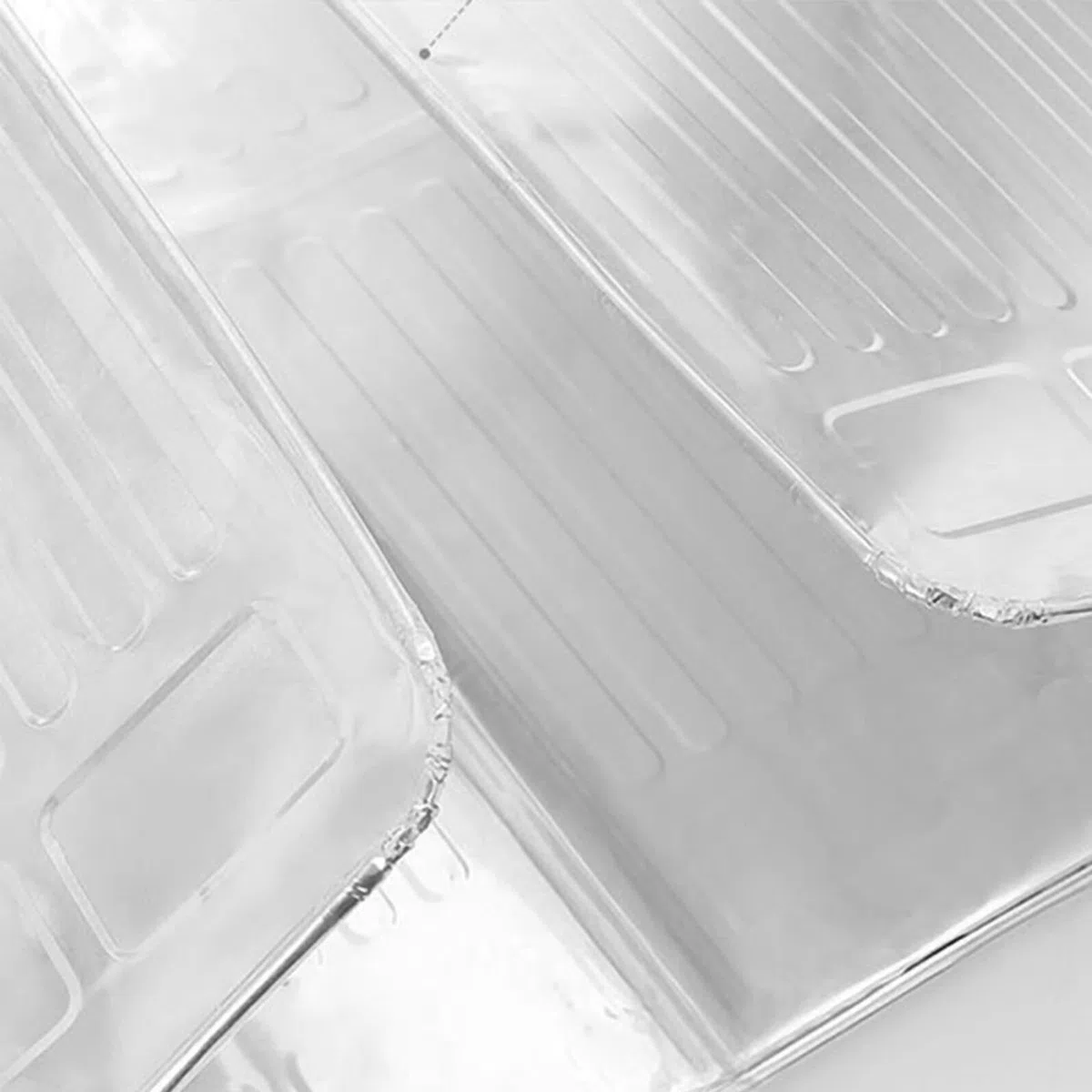 Toddmomy Spritzschutz Küchenfolie Silber für Gasherde aus Aluminiumfolie