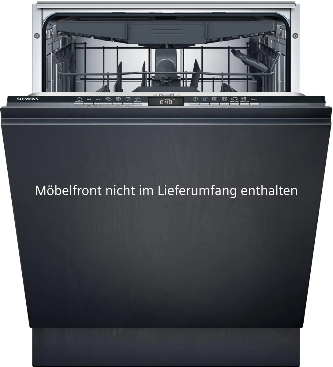Siemens SN63EX02CE Geschirrspüler iQ300, vollintegrierte Spülmaschine mit Besteckschublade, 60 cm, HomeConnect, varioSpeed Plus, infoLight, flexKörbe, Favorit