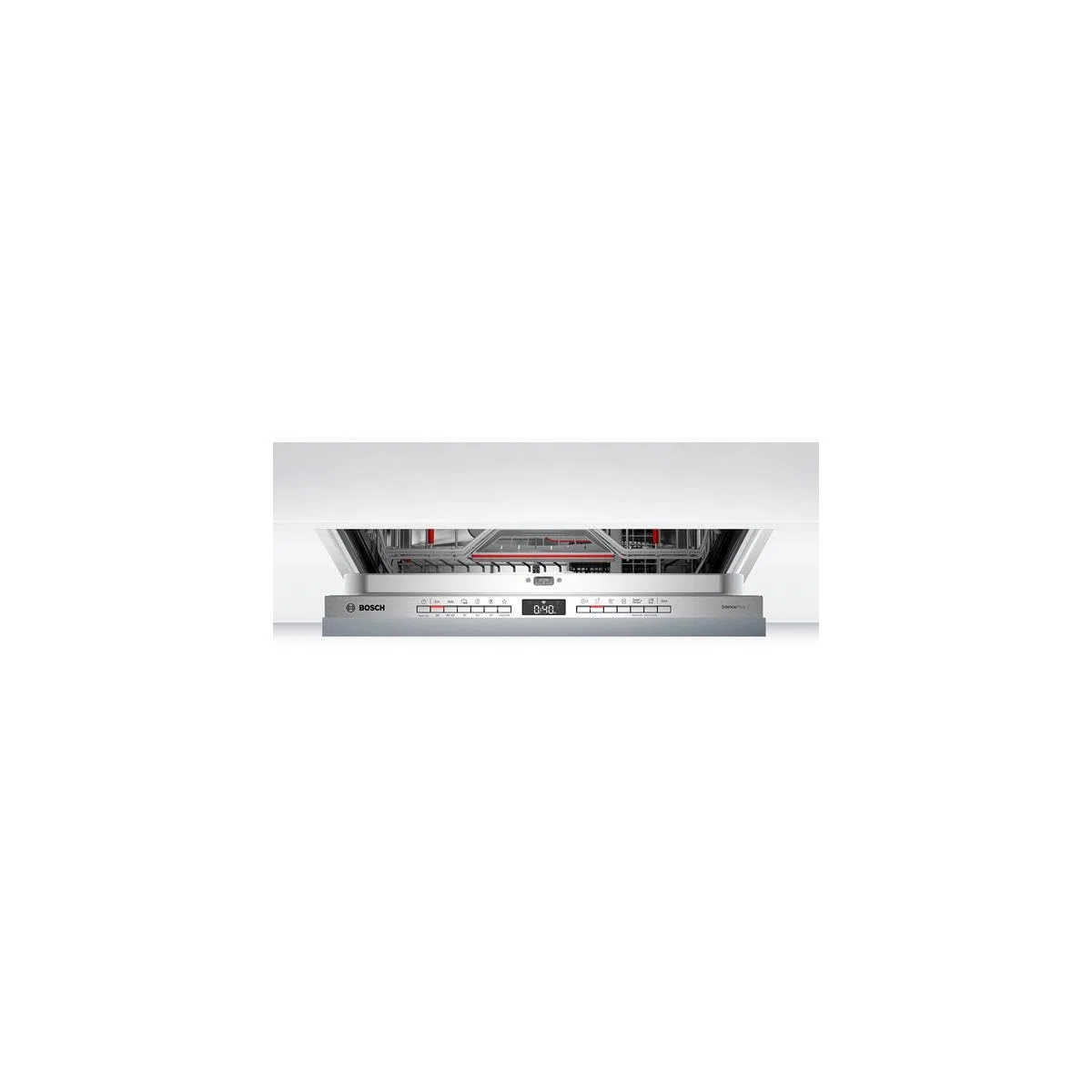 Bosch SMV4HDX52E Serie 4 Smarter Geschirrspüler vollintegriert, 60 cm breit, Besteckkorb, Dritter Korb, Made in Germany, Silence Programm besonders leise, Extra Trocknen auf Knopfdruck
