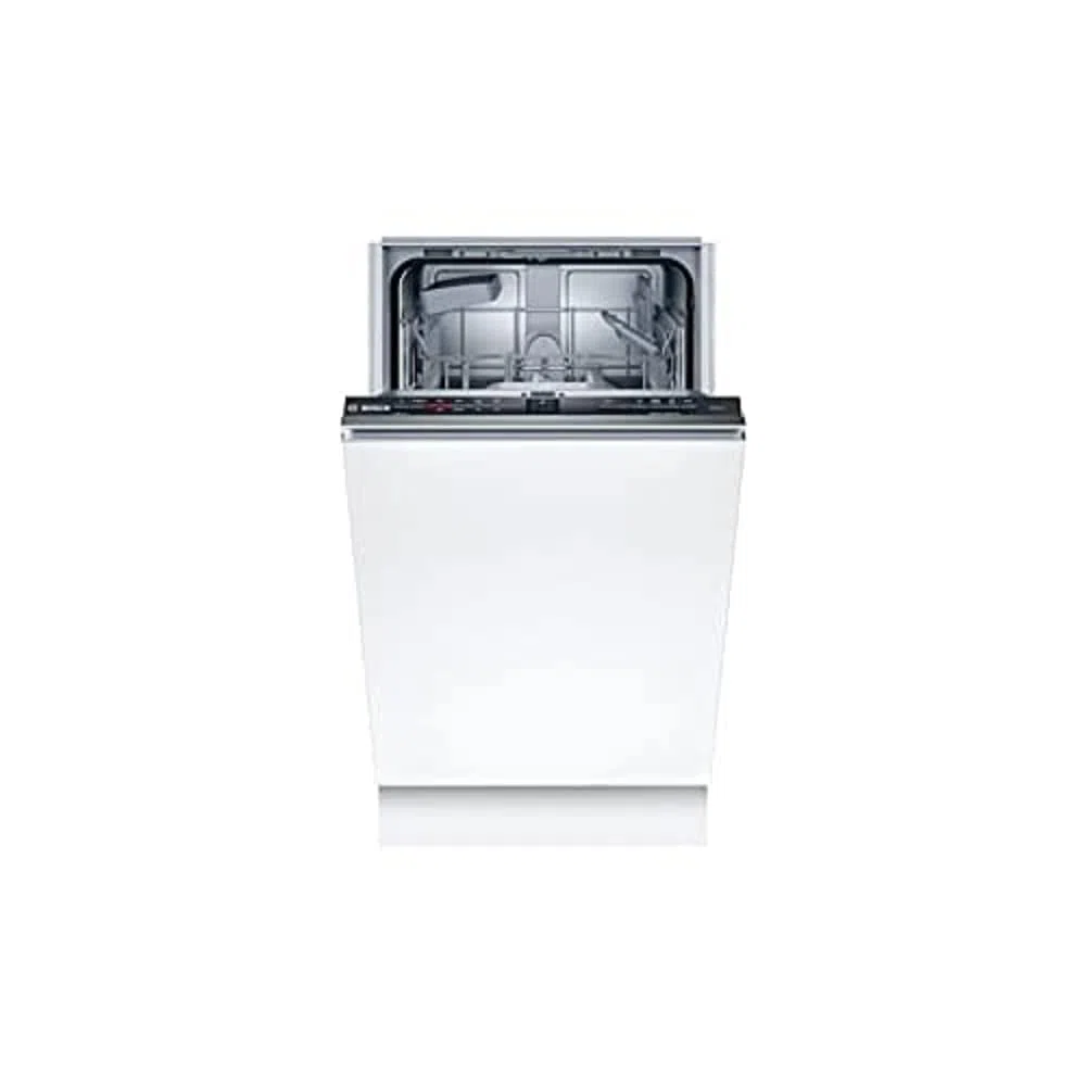 Bosch SMI4HTS35E Serie 4 Smarter Geschirrspüler integriert, 60 cm breit, Besteckkorb, Silence Programm besonders leise, Extra Trocknen auf Knopfdruck, AquaStop Schutz gegen Wasserschäden