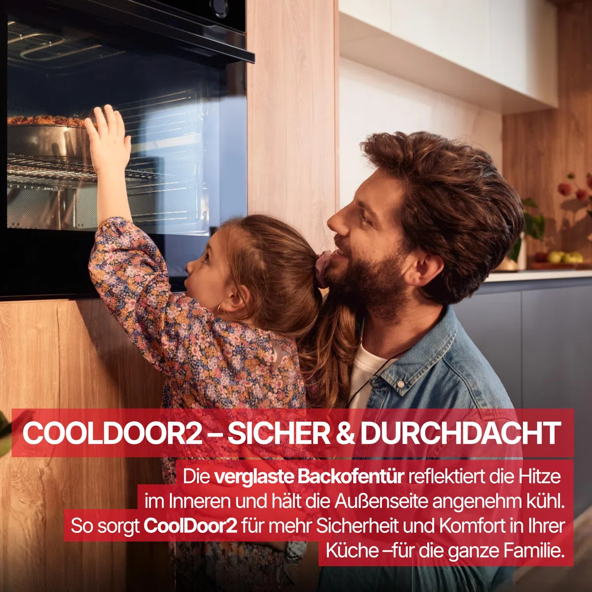 Amica Einbaubackofen 68 L 59,5x59,5x57,5 cm Steam Clean ABE 94110 S