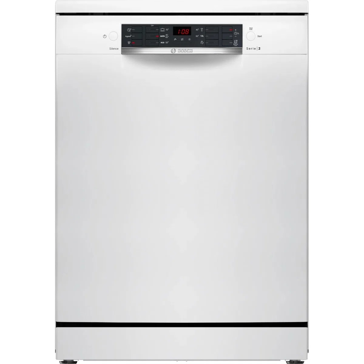 Bosch SMS26AW01F, Serie 2, 60 cm, freistehend, Weiß