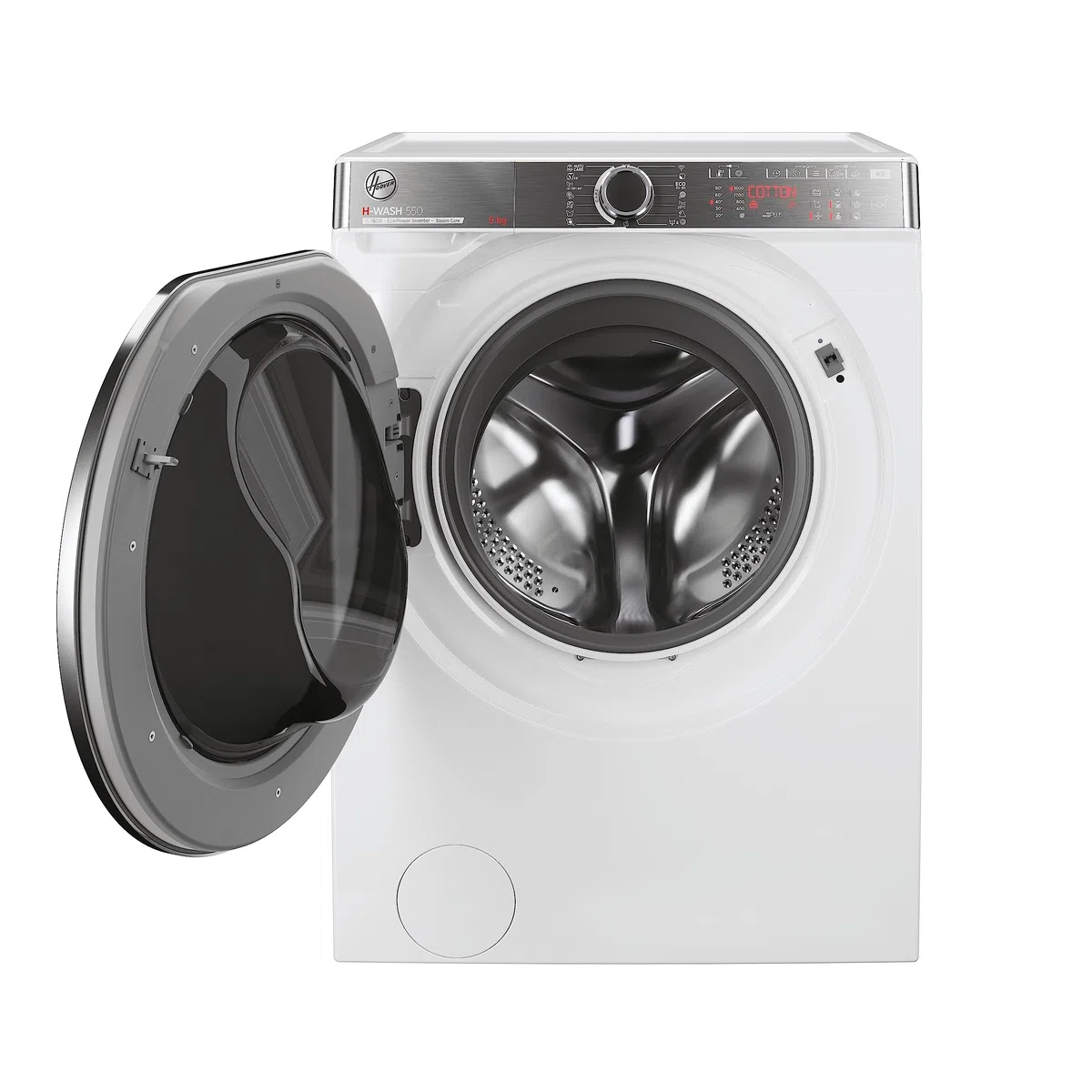 Hoover H-WASH 550 H5WPB69AMBC/1-S Waschmaschine / 9 kg/Energieeffizienzklasse A / 1600 U/min/Eco-Power Inverter Motor/Power Care System/ActiveSteam/hOn App